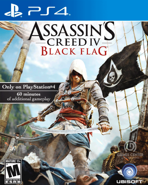 Juego Assessin's Creed 4 Black Flag para ps4