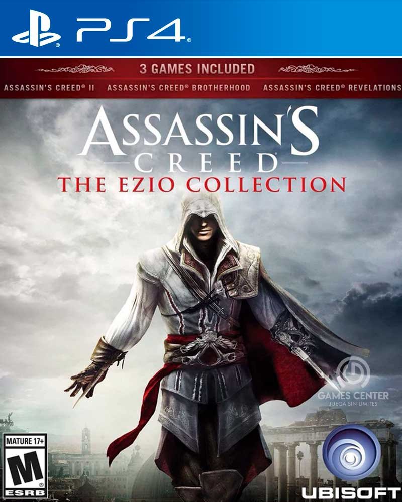 Juego Assessin's Creed The Ezio Collection para ps4